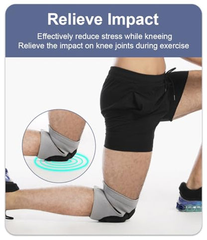Volleyball Knee Pads for Women Men, Turtle Shell Dance Knee Pad for Women Men Wrestling Knee Pad Wrestling Gear, Crash Pad Snowboarding Gear Roller Skating Knee Protector Soft Knee Pads for Work (Large) - size: Large