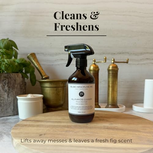 Murchison-Hume All Purpose Cleaner Spray | Plant Based Multi-Surface | Non-Toxic | Food & Pet Safe | Granite, Marble & Stone Safe | Cuts Grease | Kitchen & Bath | Refill Available | Original Fig - size: 16 Fl Oz (Pack of 1)