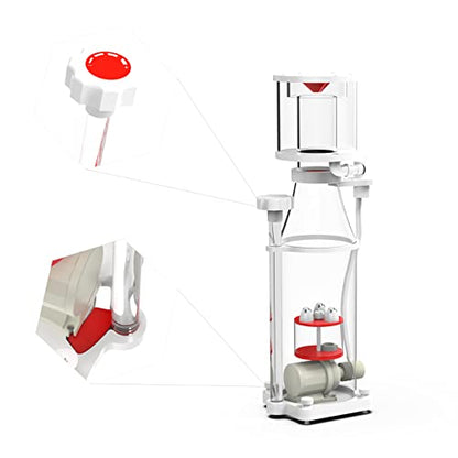 MagTool Aquarium in-Sump DC Protein Skimmer with Controllable DC Pinwheel Pump for Up to 50-100 Gal Reef Tank (N100 Plus)