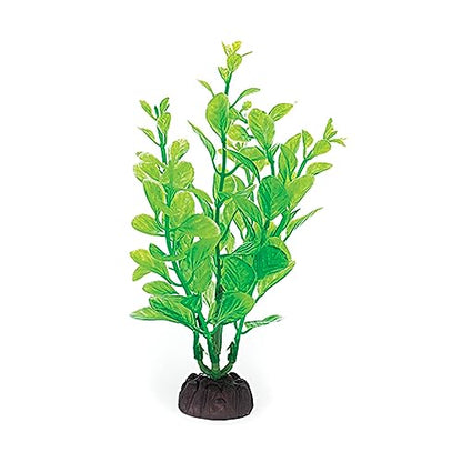 Penn-Plax Penn Plax 3-Pack Aquarium Plastic Plant, 4-Inch, Green