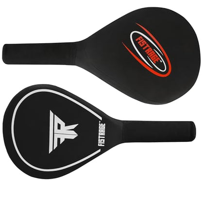 FISTRAGE Taekwondo Double Kicking Durable Strike Pads for Martial Arts Karate MMA Punching Striking Boxing Paddles Kickboxing Training Combat Sports Karate Target (Sold as Single piece)
