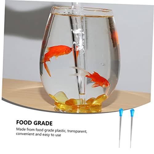 Alipis 2pcs Graduated Plastic Dropper Pipettes for Kitchen Measuring Versatile Liquid Transfer Tools for Accurate Measurements Baking and Aquariums