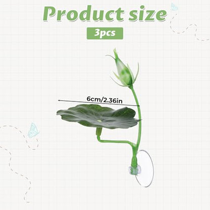 Betta Hammock, 3 PCS Betta Leaf Fish Tank Decor for Aquarium Plastic Fishes Playing Toy Practical Soft Fish Resting Spot Tank Aquarium Decoration with Suction Cup for Sleeping Resting Hiding Playing