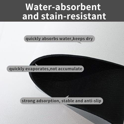 Dog Food Mat Waterproof Anti-Slip Dog Bowl Mats Camouflage Deer Pet Feeding Mat for Food and Water Absorbent Pet Cat Placemat Quick Dry Water Dispenser Mats for Dogs and Cat - size: 40x60cm