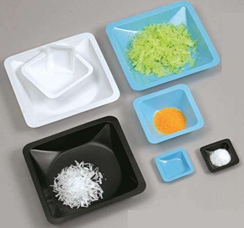 Standard Weighing Boats, W-S85-WH-50, 85mm, Medium, White, Pack of 50