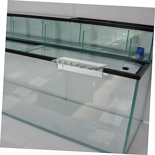 SUPVOX Aquarium Tank Cleaning Tool Holder Stand Fish Tank Tool Rack Multiple for Scissors Tweezers Tongs Scraper Brush Aquarium Supplies