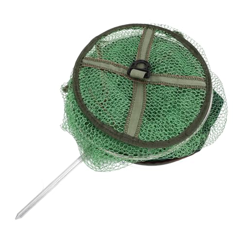 VILLCASE Thickened Portable Fishing Net Bag 25x2m Nano Double Steel Mesh Large Capacity Outdoor Fish Storage Net for Sea Fishing and Shrimp Catching