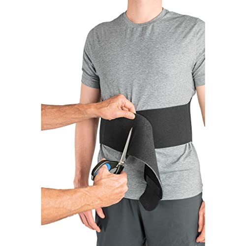 Universal Back Compression Support – Hot and Cold Therapy System Adjustable Back Brace with Direct Stick Packs & Dual Compression Straps – Breathable & Hypoallergenic Design - style: Back