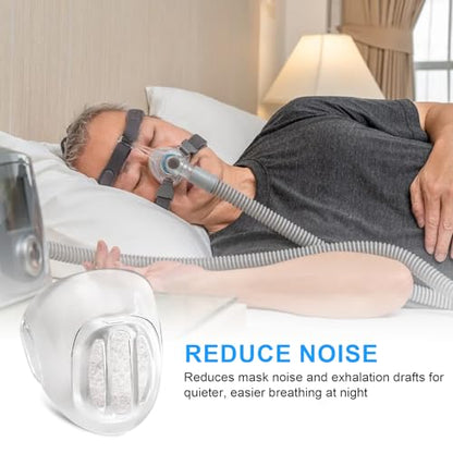 Elbow Cover & Diffusers Compatible with Fisher & Paykel Eson Nasal CPAP Mask, Diffuser Filters Replacement for Fp400Hc228 F & P Eson Pilario Q, 1 Elbow Cover + 10 Filters