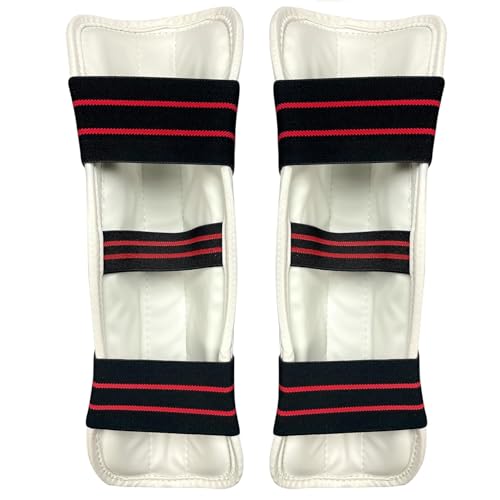 AAMA Taekwondo Vinyl Shin Guard Protector - size: Child Medium