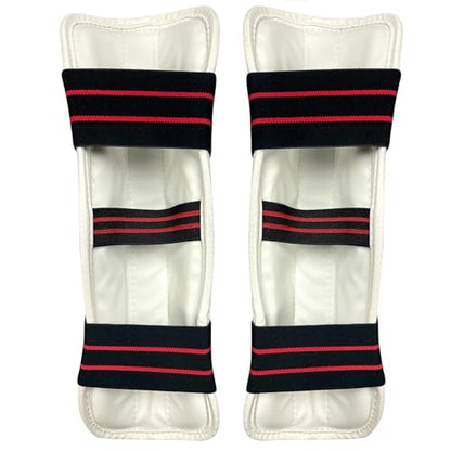 AAMA Taekwondo Vinyl Shin Guard Protector - size: Child Medium