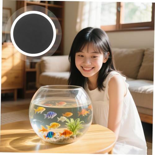 Fish Tank Pad Nonslip Base Tank Mat for Micro Landscape Bottles Aquarium Insulation Mats Fish Pad Easy to Clean - size: 12.00X12.00X1.00CM