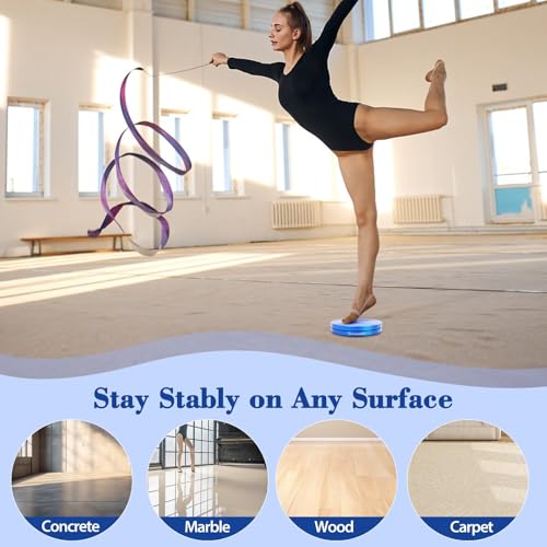 Metal Ballet Turning Disc Board,Improving Pirouette skills & Balance, Professional Sturdy Training Equipment for Dancing,Gymnasts & Figure Skating, Portable Non Slip Spin Disc Board for Kids & Adults,Gift Idea