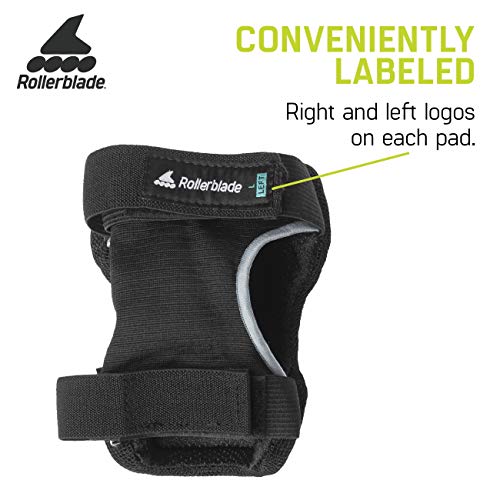 Rollerblade Skate Gear Knee Pad Protective Gear, Unisex, Multi Sport Protection, Black - size: Small