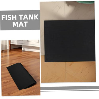 LIOOBO 2pcs Aquarium Leveling Mat Pad Shock Absorbing Gasket for Fish Tank -Slip Design Thickened Cushioning Reduces Pressure Aquarium Bottom