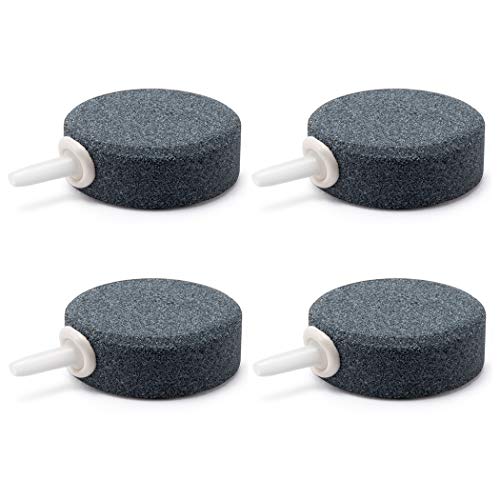1.6 Inch Air Stone, Aquarium Air Stone, Air Stone for Fish Tank and Hydroponics Air Pump
