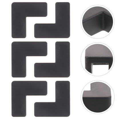 6pcs Silicone Fish Tank Corner Guards Tank Edge Protectors Pet Carrier Corner Bumpers Soft Anti-Collision Covers for Aquarium and Furniture Safety