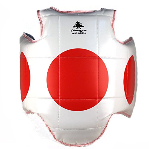 Pine Tree Sang Moo Sa Martial Arts, Taekwondo, Reversible Chest Guard Dot - size: 5 - Adult X-Large
