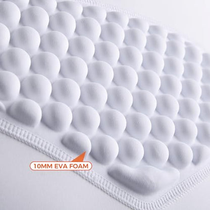 COOLOMG Youth Chest Protector Baseball Softball Heart Guard - color: White, size: Large
