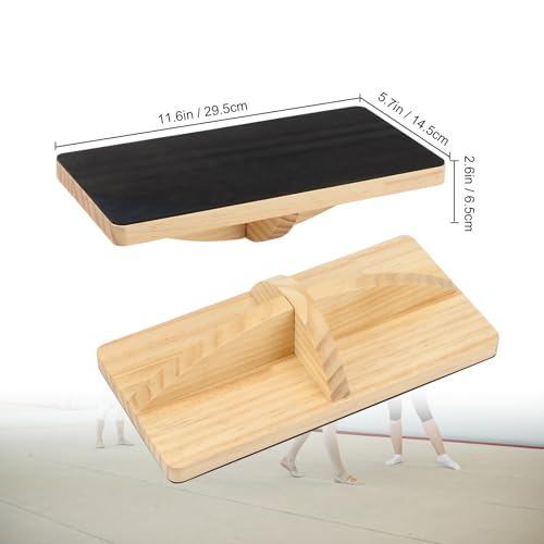 Cheer Balance Trainer, Wooden Cheer Flyer Stand, Cheer Stand for Cheerleading Flyer Balance, Cheer Flyer Stand Balance and Flexibility Trainer for Flexibility Core Strength (For Experienced Person)