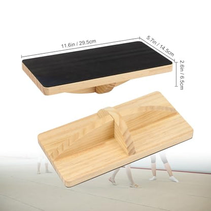 Cheer Balance Trainer, Wooden Cheer Flyer Stand, Cheer Stand for Cheerleading Flyer Balance, Cheer Flyer Stand Balance and Flexibility Trainer for Flexibility Core Strength (For Experienced Person)