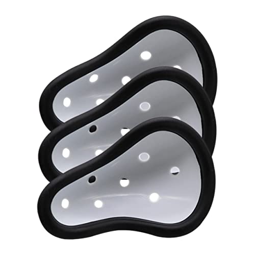 3Pcs Breathable Athletic Cup for Men Crotch Cushion Protector for Sports Comfortable Groin Guard for Boxing Football and Mma Ergonomic Design for Private Parts Protection