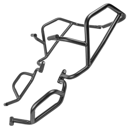 Motorcycle Crash Bars Enigne Guards for CFMOTO CF 450MT 450 MT 2024 2025 Extension Steel Bumper Body Side Frame Work Highway Falling Protection (Upper+Lower)