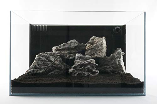 Lifegard Aquatics Aquascaping Smoky Mountain Seiryu Stone 18 Lb Kit – Decorative Aquarium Rocks, Fish Tanks – 18 Lbs Kits - size: 25 Gallons, style: Smoky Mountain Seiryu Stone