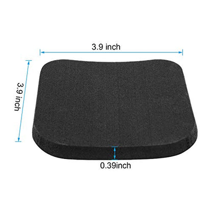 4Pcs Treadmill Mats, Coolrunner High Density Equipment Pads Noise Reduction