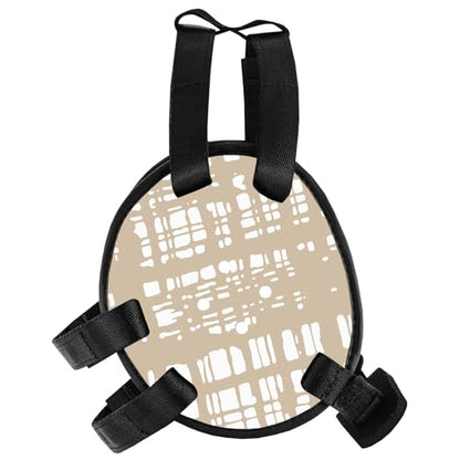 ROAR-INT BJJ Ear Guard New Easy to Adjust Design Wrestling Protective Headgear Wrestling Ear Guard MMA Jiu Jitsu - color: Light-Brown