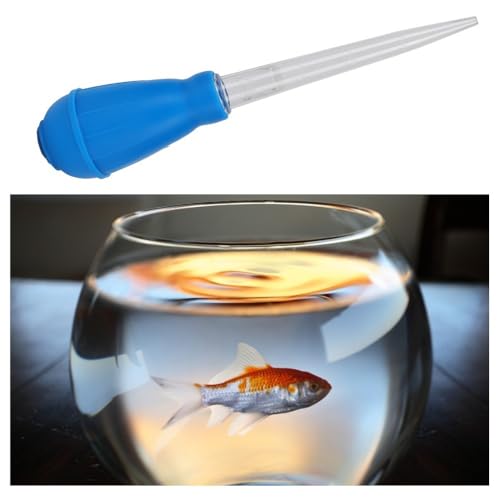 30ml Plastic Aquarium Gravel Cleaner Tool Leak-Proof Design Siphon Dropper for Fish Tank Water Change & Sand Cleaning