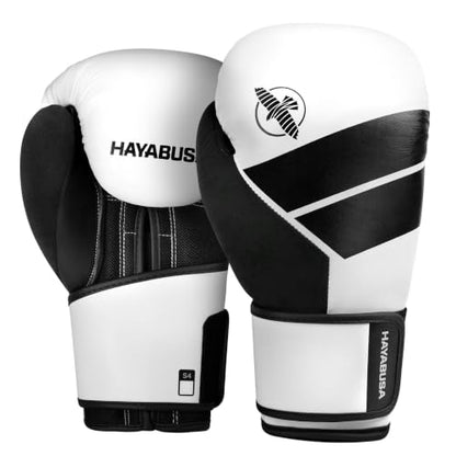 Hayabusa S4 Boxing Gloves - Sparring & Muay Thai - color: White, size: 10 oz, X-Small