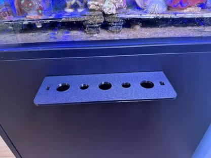 Aquarium Tool Holder Fish Tank, Aquarium Drip Tray, Fish Tank Accessories Storage Holder for Scrapers Tweezers Pipettes Feeding Tools, Adjustable Rim Mount Aquarium Holder (Drip Tray)