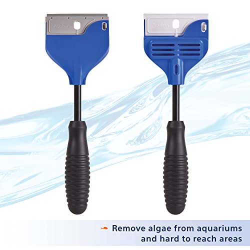 Aqueon ProScraper 3.0™ Short Aquarium Algae Scraper (Pack of 4) - size: No Size (Pack of 4), style: Short Scraper
