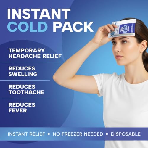 5000 Pack Instant Ice Packs for Injuries, Bulk Full Pallet Delivery - style: 5000 Pack