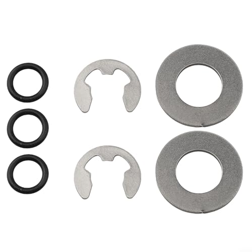 Replacement Filter Shaft Bump Kit for Hayward Series with Stainless Steel Washers and Clips for EC30 EC40 EC50 EC65 EC75 Models