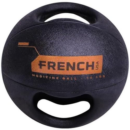 Dual Grip Medicine Ball w/Handles 10 lb (New)