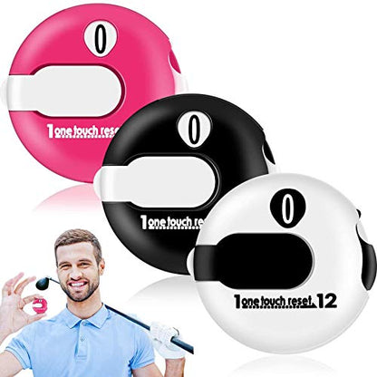 Frienda Golf Score Counter with One Touch Reset - color: Red, White, Black