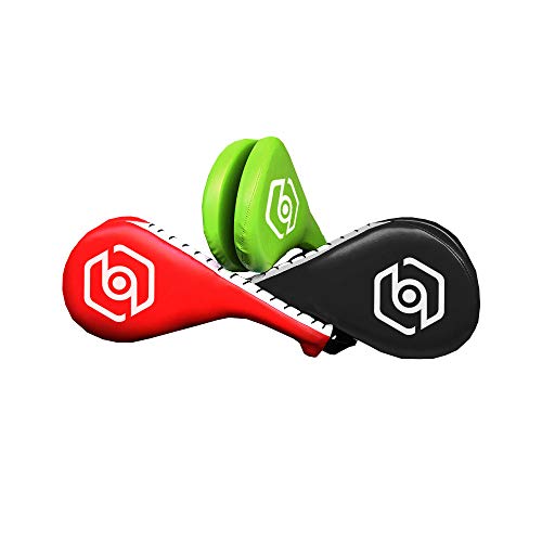 Force Test Kick pad Boxing Taekwondo Kickboxing Power Meter Paddle Impact Measure (red)