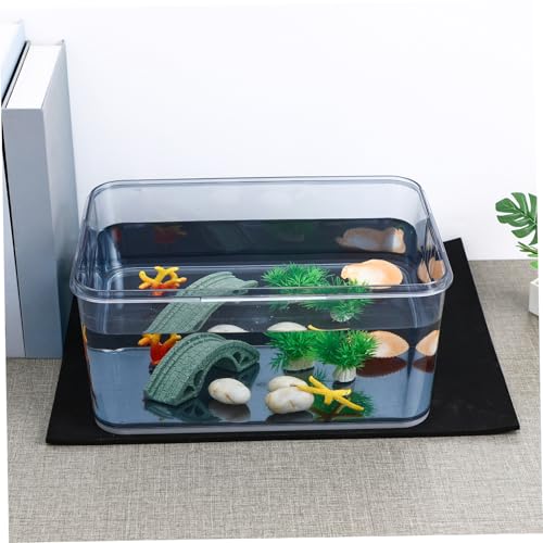 Shockproof Fish Tank Pad Thick Non Slip Aquarium Mat Durable Bottom Mat for Reptile Terrarium Compression Resistant Comfortable Environment