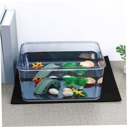 Shockproof Fish Tank Pad Thick Non Slip Aquarium Mat Durable Bottom Mat for Reptile Terrarium Compression Resistant Comfortable Environment