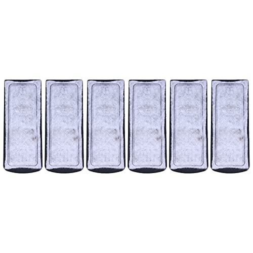 Aquarium Filter Cartridges 6 Pack, Replacement Filter Media for Fish, Compatible with, Power Filters, Activated Carbon Filter Pad for Water