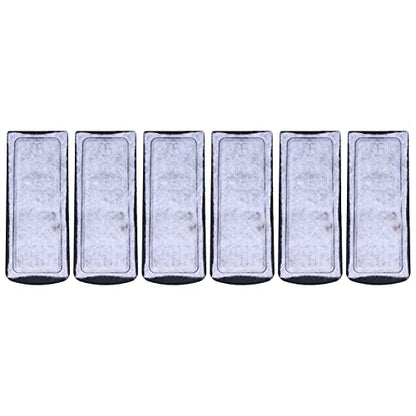 Aquarium Filter Cartridges 6 Pack, Replacement Filter Media for Fish, Compatible with, Power Filters, Activated Carbon Filter Pad for Water