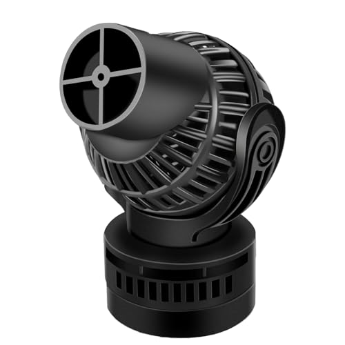 Aquarium Circulation Pump Wave Maker Power Head with magnetic mount Suction for 20-75 Gallon Saltwater Freshwater Tank (1050 GPH, Black) - size: 1050 GPH (Black)