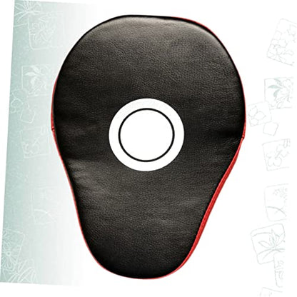 1pair Handheld Boxing Taekwondo Training Pad MMA Focus Target for Kickboxing Karate Kung Fu and Sparring Red Black Quality No Harmful Substances