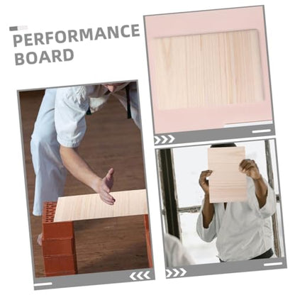 Taekwondo Training Breaking Boards 5pcs Wooden Set for Performances