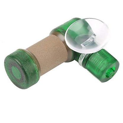 Green L CO2 Diffuser - Aquarium CO2 Atomizer, Easy Carbon Dioxide Dissolve System for Fish