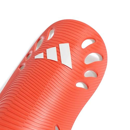 adidas Unisex Adiflex Soccer Shin Guards - color: Team Orange/White, size: Small