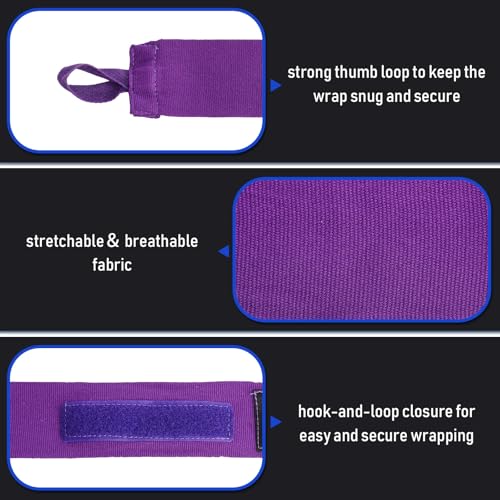 Jerify 15 Pairs Boxing Wraps Bulk for Hand 180‘' - color: Multicolor
