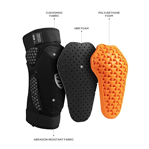 Knee Guard,MTB Knee Pads,Snowboard Knee Pads,Low Temperature Resistance,Breathable - size: Medium